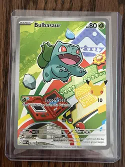 Pokemon TCG First Partner Illustration Collection Series 1 Kanto GEN 1 Starters - Image 4