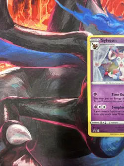 Sylveon SWSH211 SWSH Pokemon Sword & Shield Black Star Promo Cosmos Holo - Image 5