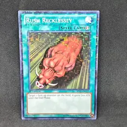 Rush Recklessly BP02-EN133 1st Edition Mosaic Rare NM Near Mint Yu-Gi-Oh! Card - Image 2