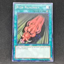 Rush Recklessly BP02-EN133 1st Edition Mosaic Rare NM Near Mint Yu-Gi-Oh! Card - Image 3