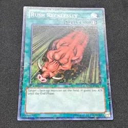 Rush Recklessly BP02-EN133 1st Edition Mosaic Rare NM Near Mint Yu-Gi-Oh! Card - Image 5