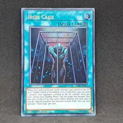 Iron Cage BLRR-EN012 1st Edition Ultra Rare NM Near Mint Yu-Gi-Oh! Card - Image 2