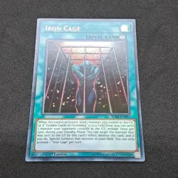 Iron Cage BLRR-EN012 1st Edition Ultra Rare NM Near Mint Yu-Gi-Oh! Card - Image 5