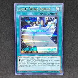 3x Light Wing Shield DUSA-EN039 1st Edition Ultra Rare NM Near Mint Yu-Gi-Oh! - Image 3