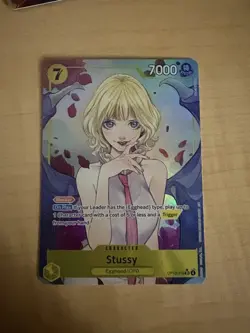 Stussy OP13-110 SR Alternative Art Carrying On His Will One Piece TCG - Image 1