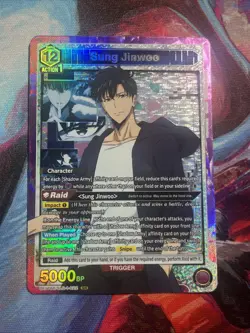SUNG JINWOO SR UE17BT/SLG-1-022 UNION ARENA SOLO LEVELING NM - Image 1