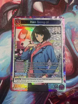 Union Arena UE17BT: SOLO LEVELING Han Song-yi UE17BT-SLG-1-003 Super Rare SR - Image 1