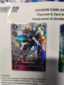 Digimon Card Game Playmat & Card Set Paildramon/Dinobeemon Bandai Fest Exclusive - Image 2