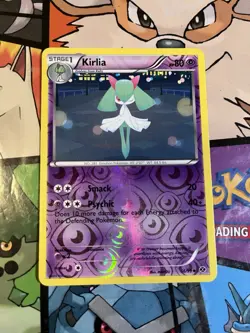 Kirlia - Reverse Holo - BW Next Destinies 56/99 Mahou Pokemon Card NM - Image 1