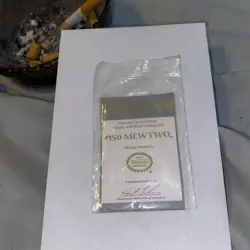 Pokemon #150 MEWTWO Certificate of Authenticity for Gold Card 1999 Sealed. - Image 2