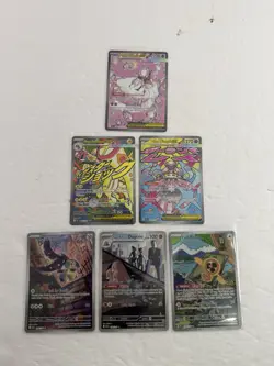 Pokemon Ascended Heroes Mega Diancie Ex SIR ( 6 Card Lot ) NM - Image 1
