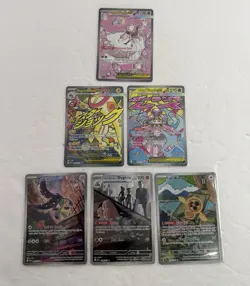 Pokemon Ascended Heroes Mega Diancie Ex SIR ( 6 Card Lot ) NM - Image 2
