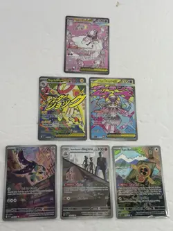 Pokemon Ascended Heroes Mega Diancie Ex SIR ( 6 Card Lot ) NM - Image 5