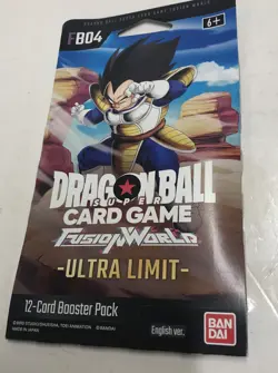 Ban Dai Trading Card Game 4 Booster Packs New See Pictures - Image 3