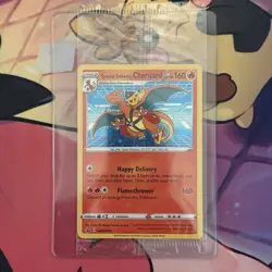 Pokemon TCG Special Delivery Charizard SWSH075 Promo Card - Factory Sealed - Image 1