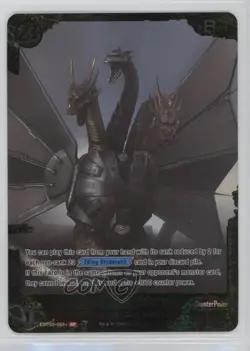 2025 Godzilla Card Game: G: Monsters Raid Again SP Mecha-King Ghidorah - Image 1