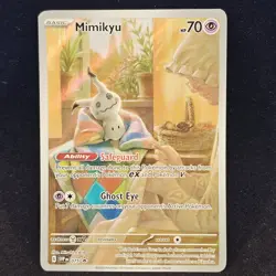 Mimikyu SVP075 Paldean Fates Pokemon Promo Card 075 Sealed - Image 1