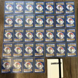 Complete Pokemon Jungle ultd common/uncommon set (33-64) NM/LP + 40 card binder - Image 3