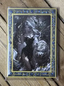 One Piece CCG Goddess Vivi Metal Card - Spicy White Tiger /78 - Image 1