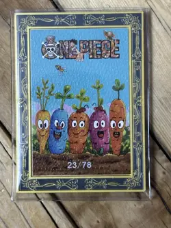 One Piece CCG Goddess Vivi Metal Card - Spicy White Tiger /78 - Image 2