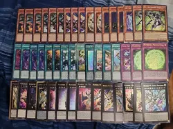 Yugioh 47 Card Onomat Utopia Deck Core Seventh Zexal Gagagaga Gogogo - Image 1