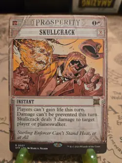 MTG Skullcrack Outlaws of Thunder Junction: Breaking News Regular Rare NM - Image 1