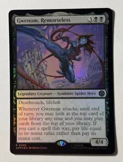 Gwenom, Remorseless #286 (Foil) NM Unique and Miscellaneous Promos UMP Magic MTG - Image 1