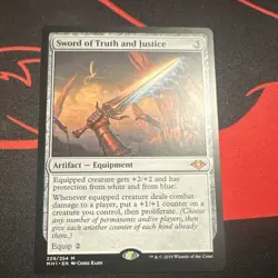 Magic: The Gathering Sword of Truth and Justice Modern Horizons Mythic 229/254 … - Image 1