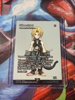 MTG Final Fantasy Through the Ages Zidane Tribal Ragavan 0043 Regular Showcase - Image 1