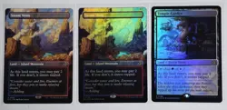 MTG Shock Lands Lot Borderless Steam Vents x 2 (1 Foil) + Foil Temple Garden ECL - Image 2