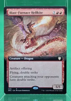 MTG Blast-Furnace Hellkite (Extended Art) The Brothers War Commander BRC 59 NM/M - Image 1