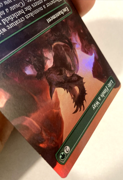 MTG Life Finds a Way *BORDERLESS FOIL* Jurassic World Collection 0005 NM - Image 4