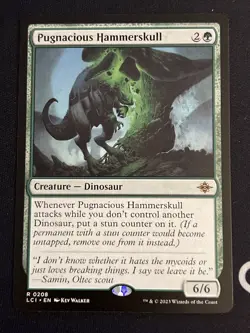 1x Pugnacious Hammerskull (0208) The Lost Caverns of Ixalan LP MTG Magic x1 MKE - Image 3