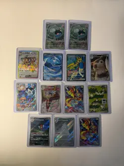 Pokemon TCG Ex Full Art / Illustration Rare Lot of 13 - Image 1
