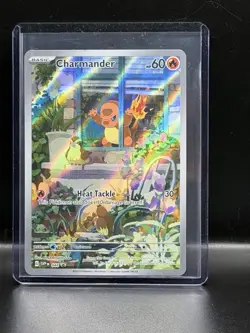 Pokemon TCG Charmander Scarlet & Violet Promo 044 Holo 60 HP Heat Tackle - Image 1