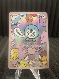Ditto (Poliwag) #28 - Holo Foil - After Skool Hobby Series 2 Fan Art- Pokemon - Image 1