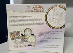 Pokemon TCG Sword Shield Brilliant Stars Elite Trainer Box ETB New Sealed 820650870125 - Image 3