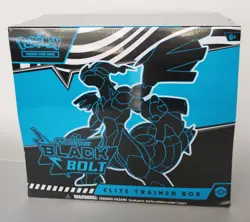 Pokemon TCG Scarlet & Violet Black Bolt Elite Trainer Box (ETB). Factory Sealed. - Image 1