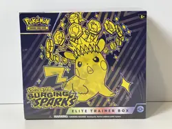 Pokemon Surging Sparks ETB Elite Trainer Box Brand New Factory Sealed - Image 1