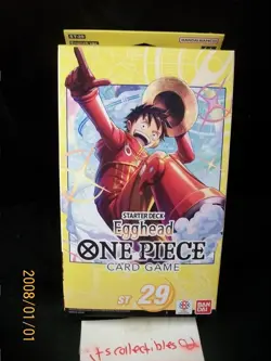 One Piece EGGHEAD Starter Deck St 29 Card Game TCG Factory Sealed English - Image 1