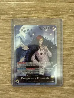 One Piece Legacy of the Master: Donquixote Rosinante OP12-061 Alt Art Leader - Image 1