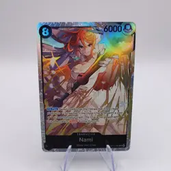 Wedding Nami SR OP15-086 Adventure on Kami's Island ART ENGLISH *IN HAND - Image 1