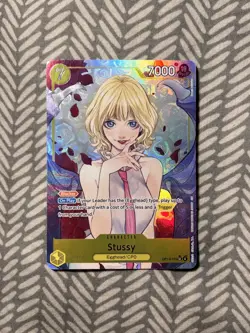 Stussy OP13-110 SR Alternative Art Carrying On His Will One Piece TCG - Image 1