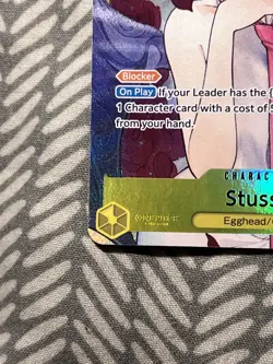 Stussy OP13-110 SR Alternative Art Carrying On His Will One Piece TCG - Image 5