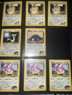 Gym Heroes Card Lot 185 Non holo Cards NM + 1 DMged Misty’s Seadra holo - Image 3