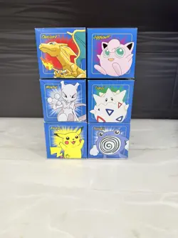 Pokemon Burger King 23k Gold Plated Trading Card Blue Box/Red Box Total 11 - Image 2