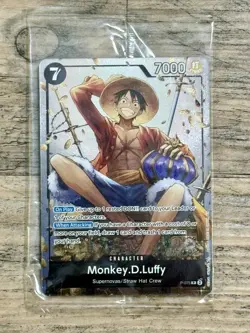 P-075 Monkey.D.Luffy Promo Card TS-02 Tin Set 02 ENGLISH SEALED!! - Image 1