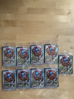9x Pokemon TCG Riolu 010 ETB Promo Mega Evolutions Sealed Card bulk lot - Image 1