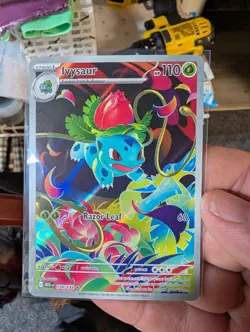 Pokemon TCG Ivysaur Mega Evolution Reverse Holo Card 134/132 NM Or Mint - Image 1