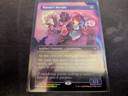 MTG Magic the Gathering FOIL Painter's Servant Borderless SPG! - Image 1